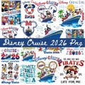 Dis ney Cruise 2026 Png Bundle, Family Trip 2026, Vacation Trip Png, Personalized Dis ney Trip Png, My First Dis ney Trip, Mouse And Friends product logo