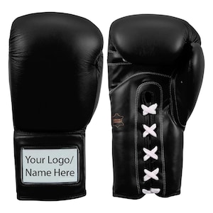 Custom Boxing Gloves – Personalized Name, Colors , Designs | Handmade Premium Leather | Perfect Gift for Fighters & Trainers | Fast Shipping
