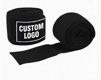 Custom Boxing Hand Wraps – 10 Pairs, Personalized MMA Training