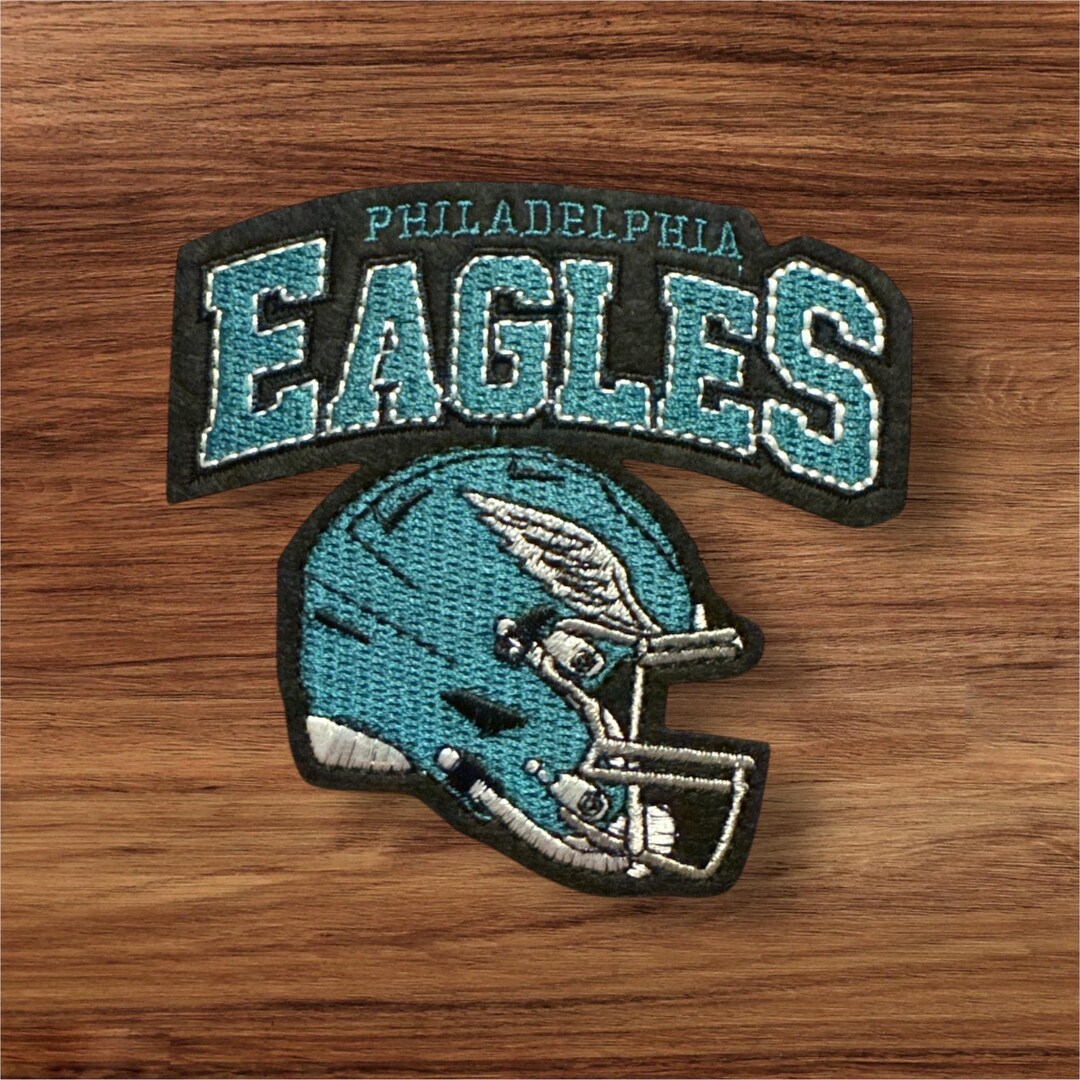 Eagles Helmet Iron on Patch - Etsy