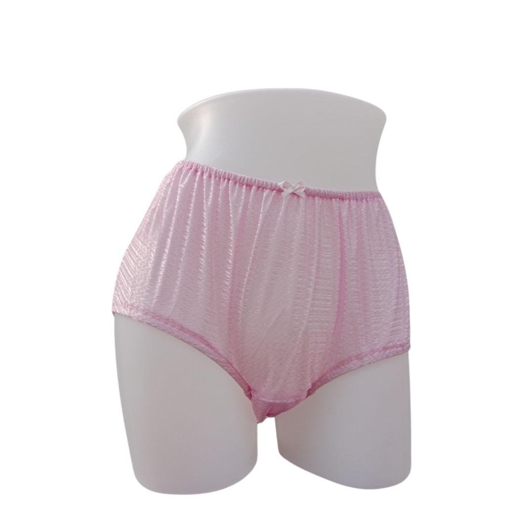 Culotte Spéciale Années 50 – Taille 9XL, Double Couche En Nylon Et Dentelle, Pastels – Neuf Avec étiquettes, Custom Made