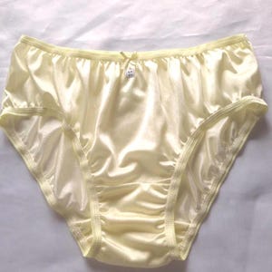 Sissy Panties Sheer Nylon Vintage Briefs Lingerie for Crossdresser Underwear Men & Women - OCK02