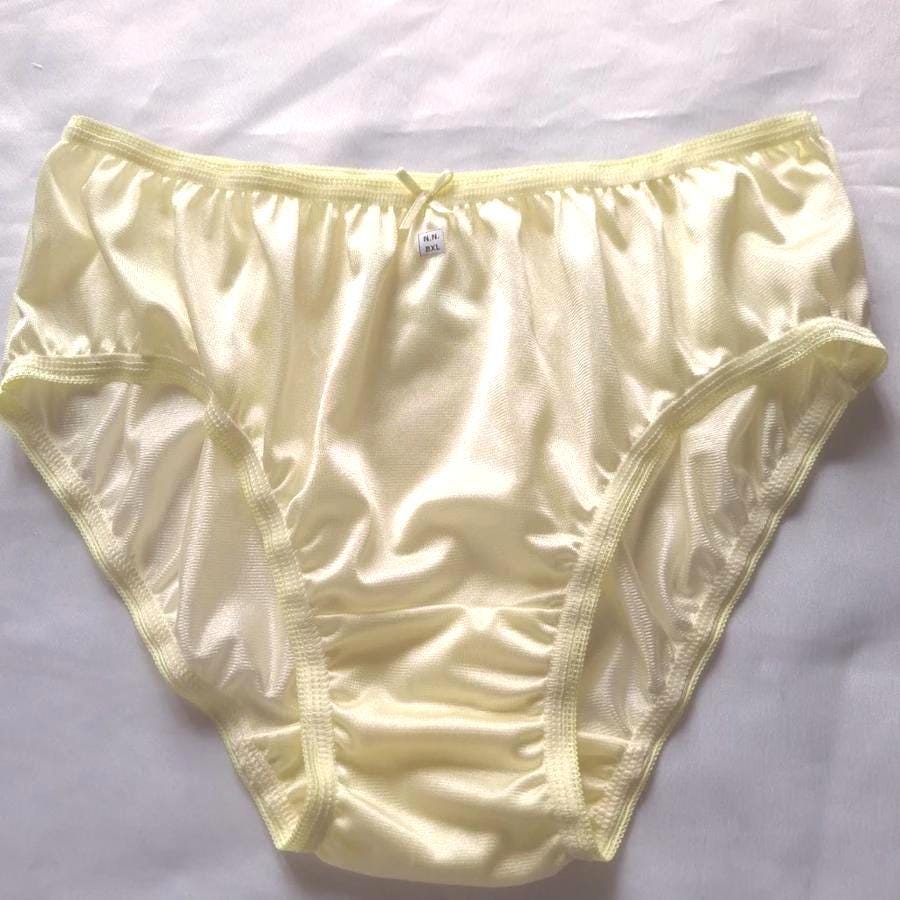 Sissy Panties Sheer Nylon Vintage Briefs Lingerie for Crossdresser Underwear Men & Women - OCK02