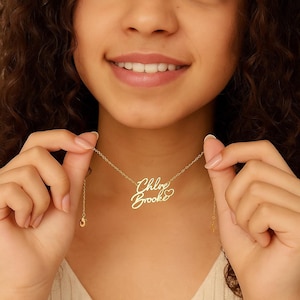 Personalized Sterling Silver Double Name Necklace: Heart Butterfly Design