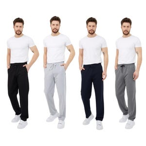 COMEOR Jogginghose Herren Baumwolle Sweathose - Lange Sport Hose Herren - Jogger Trainingshose Herren, Relaxing Hose