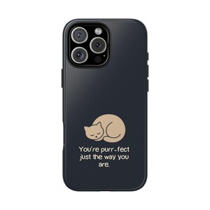 Cat Tough Cases for Phone, Protective Phone Case, Kitten Phone Cover, Animal Lover Gift, Cat Mom Gift, Cute Cat Accessories