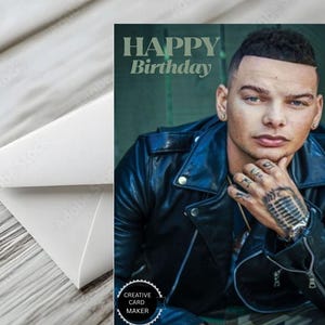 Kane Brown Geburtstagskarte