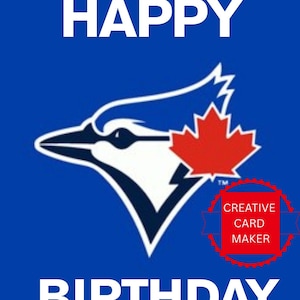 Cartões comemorativos artesanais do Toronto Blue Jays