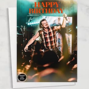 Cartão de aniversário de MORGAN WALLEN