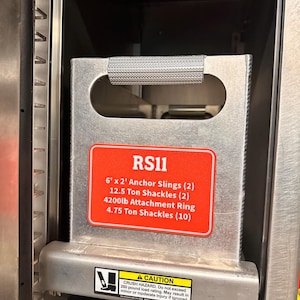 Custom 3D Printed Bin Labels – Fire Apparatus & Home Organization