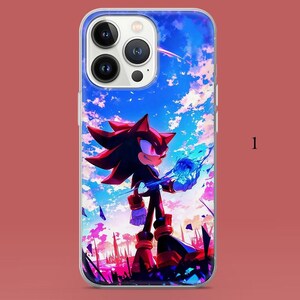 Hedgehog Phone Case: Shadow Sonic Cover for iPhone, Samsung, Pixel