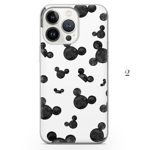 Disney Phone Case Mickey Mouse Pattern Cover for iPhone 16, 15,14,13,12, Samsung S25, S24,S23FE, S22,A16,A26,A56, Pixel 9Pro, 8A,7 Cheap