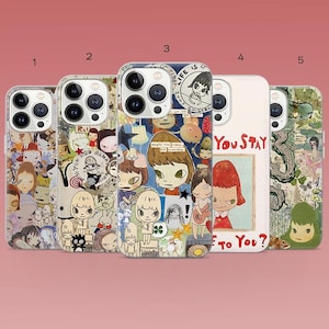 Yoshitomo Nara Phone Case: Emotional Rebel Art Cover