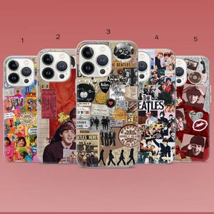 The Beatles Abbey Road Phone Case: Retro iPhone, Samsung, Pixel Cover