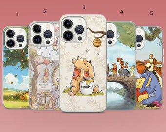 Winnie the Pooh Phone Case: Bear Honeycomb Cover