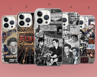 Elvis Presley Phone Case: Retro King Cover for iPhone, Samsung, Pixel
