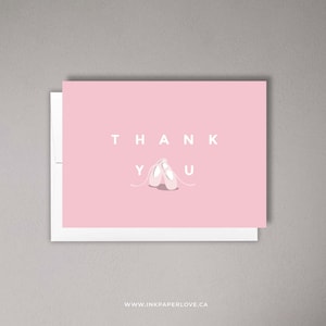 DANCE THANK YOU Card, Dance Shoes, Dance Gifts, Dance Instructor Gift, Ballet Shoes Dance, Dance Teacher Gift, Gift for Teen Dance, Ballet