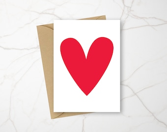 Cartão de coração, cartão de Dia dos Namorados, cartão de coração vermelho, cartão de amor, cartão de nota de coração, cartão de felicitações de coração, Dia dos Namorados, amor, coração, vermelho.