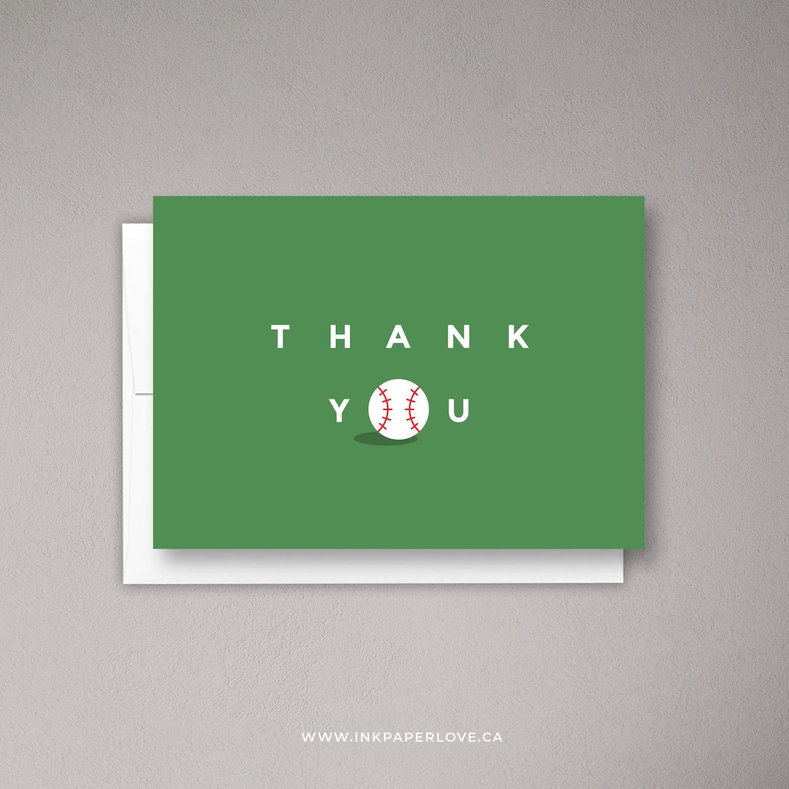 BASEBALL THANK YOU Card for the Baseball Coach of You or Your Child's