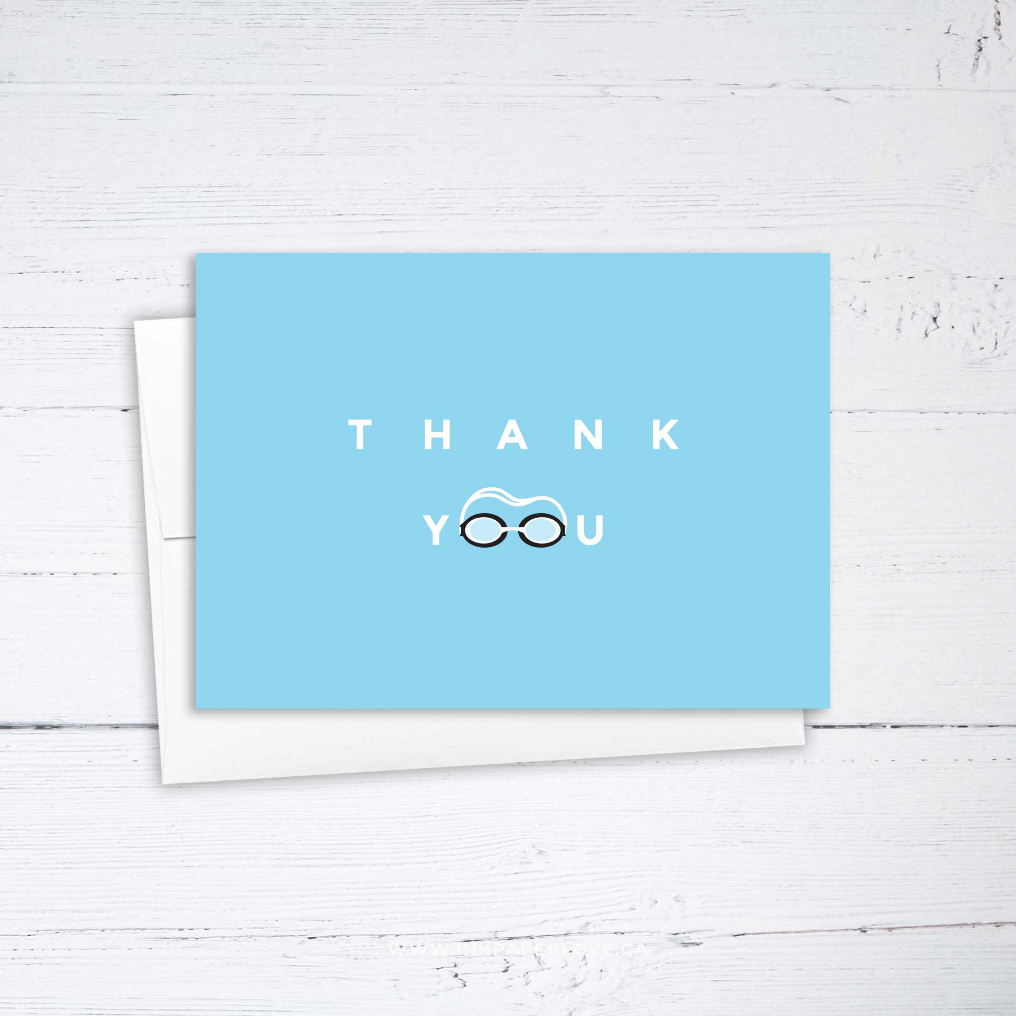 SWIMMING THANK YOU Card for Swim Coach Swim Coach Gift Sport - Etsy Canada