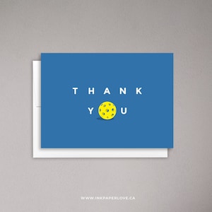 TARJETA DE AGRADECIMIENTO DE PICKLEBALL para regalo de pickleball, regalos para entrenadores de pickleball, pádel, regalos de pickle ball, tarjeta deportiva, agradecimiento al entrenador, fiesta