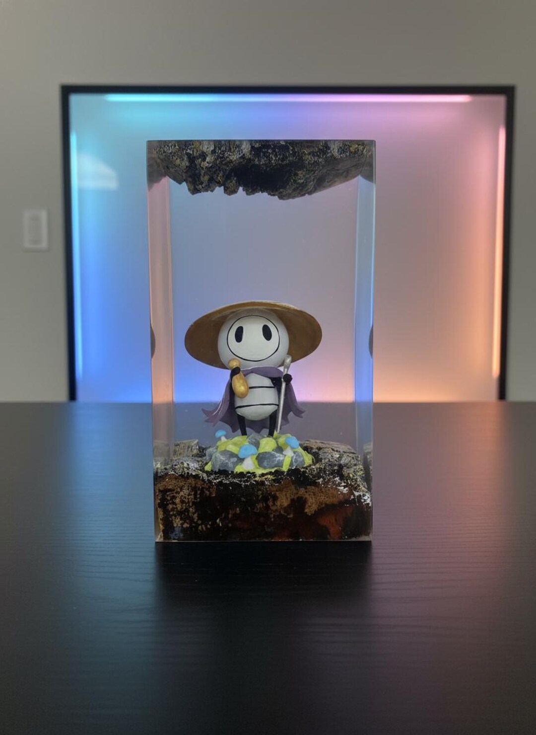 Hollo.w Knight Quirr.el Figurine Resin Diorama | Gaming Desk Decor ...