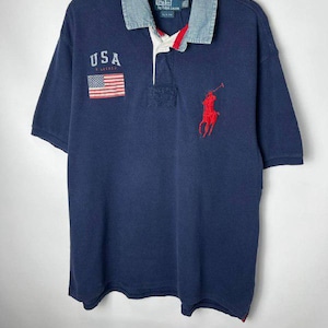 Ralph Lauren Big Pony Women Polo Shirt - Etsy