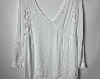 Blouses vintage streetwear de luxe de la créatrice Elisa Cavaletti, taille XL