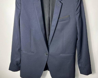 Blazer da donna vintage di lusso firmato italiano The Kooples, taglia 36.