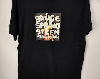 Vintage band Bruce Springsteen Wrecking Ball Tour Tee T-Shirt
