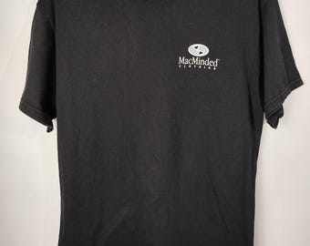 Vintage streetwear y2k 00s Mac Minded Apple T-Shirt