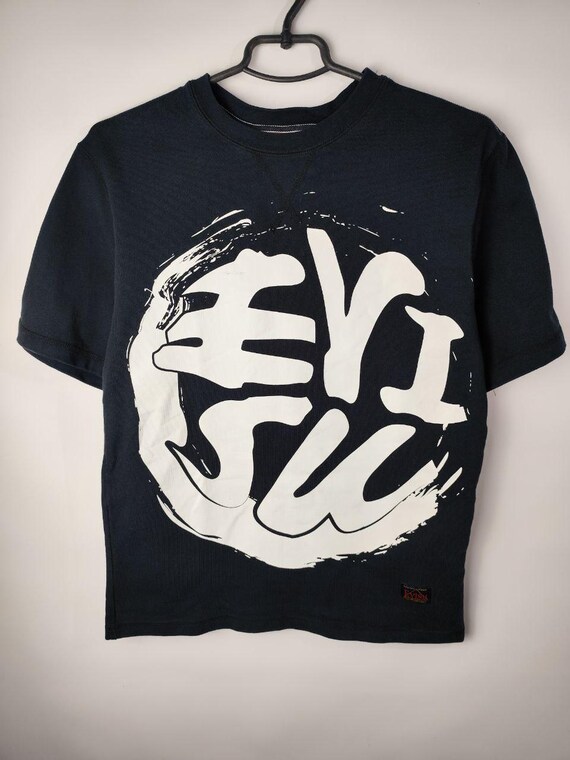 Vintage Streetwear Y2k Evisu Japanese Brand T-shirt - Etsy