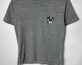 T-shirt vintage streetwear Y2K de la marque Maharishi pour femme, taille 10 UK
