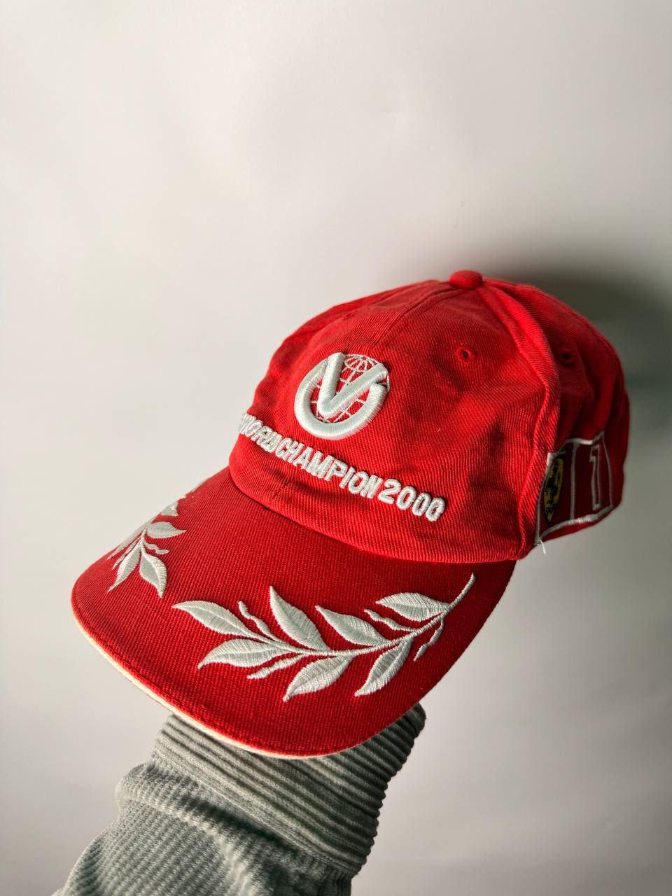 Casquette Michael Schumacher Ferrari 2000 Signée