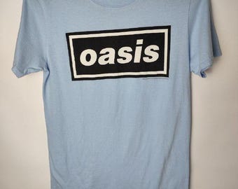 Vintage streetwear band rock tour Oasis T Shirt