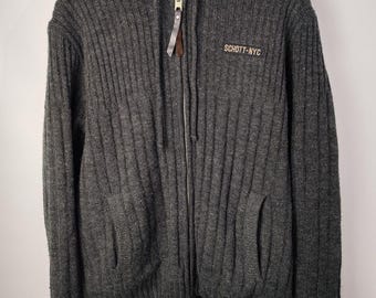 Veste polaire sherpa Scott NYC vintage streetwear sportswear