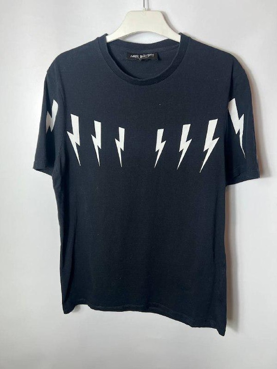 Neil Barrett, Vintage streetwear designer Neil Barrett Thunderbolt T-shirt Size M