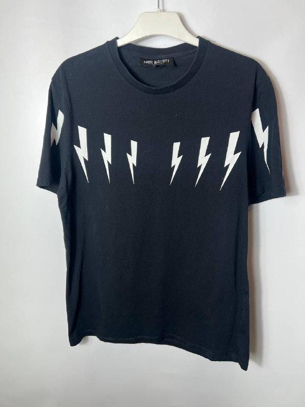 Neil Barrett, Vintage streetwear designer Neil Barrett Thunderbolt T-shirt Size M