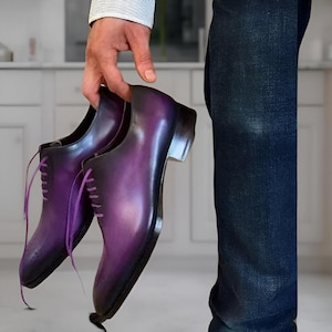 handmade leather oxford shoes for men