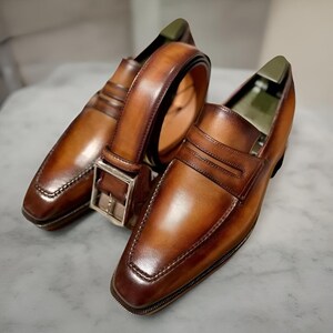 handmade leather shoes oxford for men