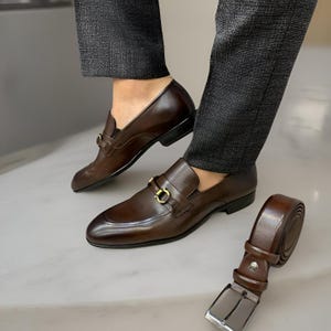 handmade leather oxford shoes for men