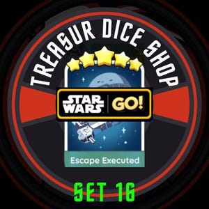 Moonopoly 5STAR Sticker SET 16 Escape executed Schnell Lager verfügbar!