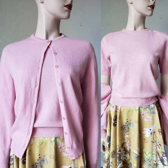 Luxurious 1950s Pringle of Scotland Cashmere Sweat