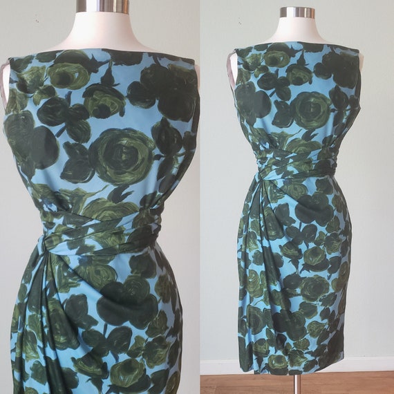 1950s Kay Selig Hourglass Bombshell Sarong Style W
