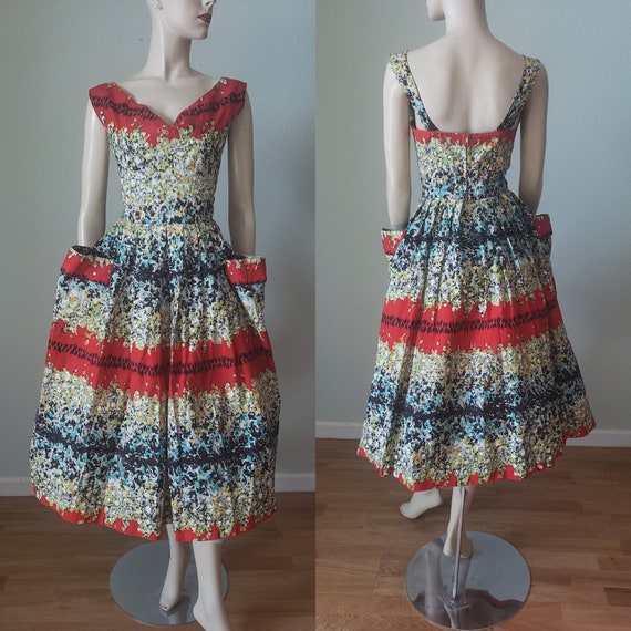 Perfect Summer 1950s Kamehameha Hawaiian SunDress