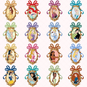 Coquette Mirror Princess Png Bundle, Coquette Cartoon Png, Princess Coquette Bow Png, Family Trip Png, Princess Bow Png, Vacation Trip Png