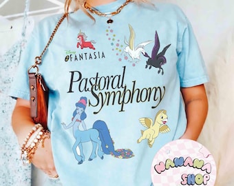 Disney Fantasia Pastocal Symphony Comfort Colors Shirt, Funny Baby Pegasus Centaurettes Fantasia Tee, Magic Kingdom Trip, WDW Family Trip