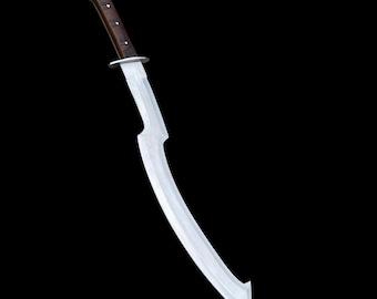 カスタムハンドメイドエジプトコペシュ剣、革鞘付き古代ギフト、脚型炭素鋼ブレード