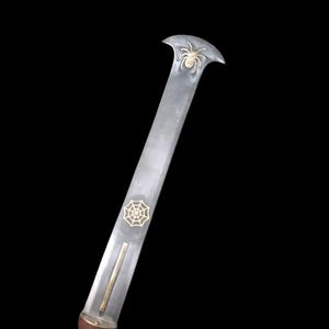 Personalized Clash of Titan Spider Movie Replica sword Handmade with leather sheath. Gift item