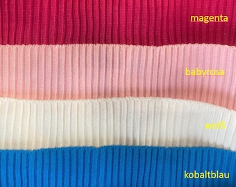 Ribbed stretch cuff fabric – Happy Elephant